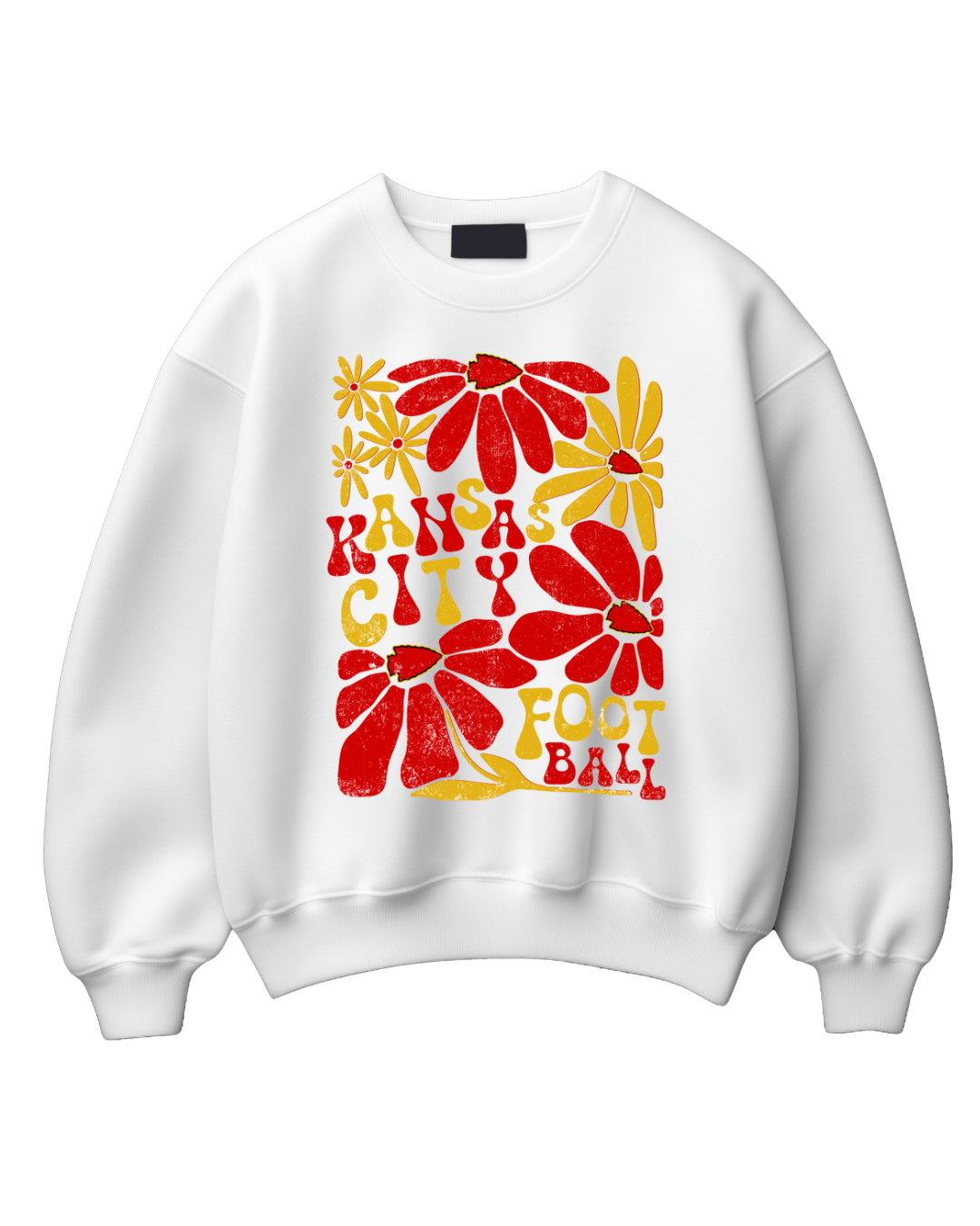 Floral Red & Gold