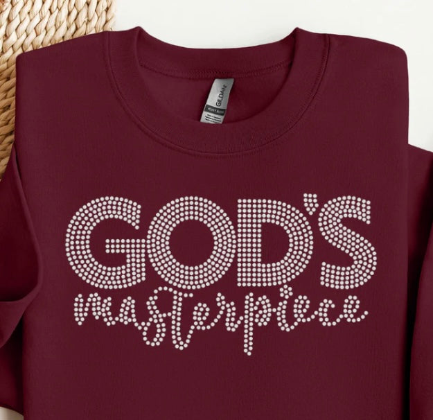 Rhinestone Gods Masterpiece TShirt