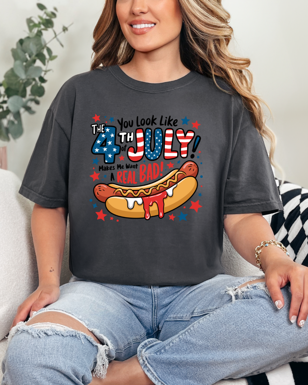 You look like the 4th of July