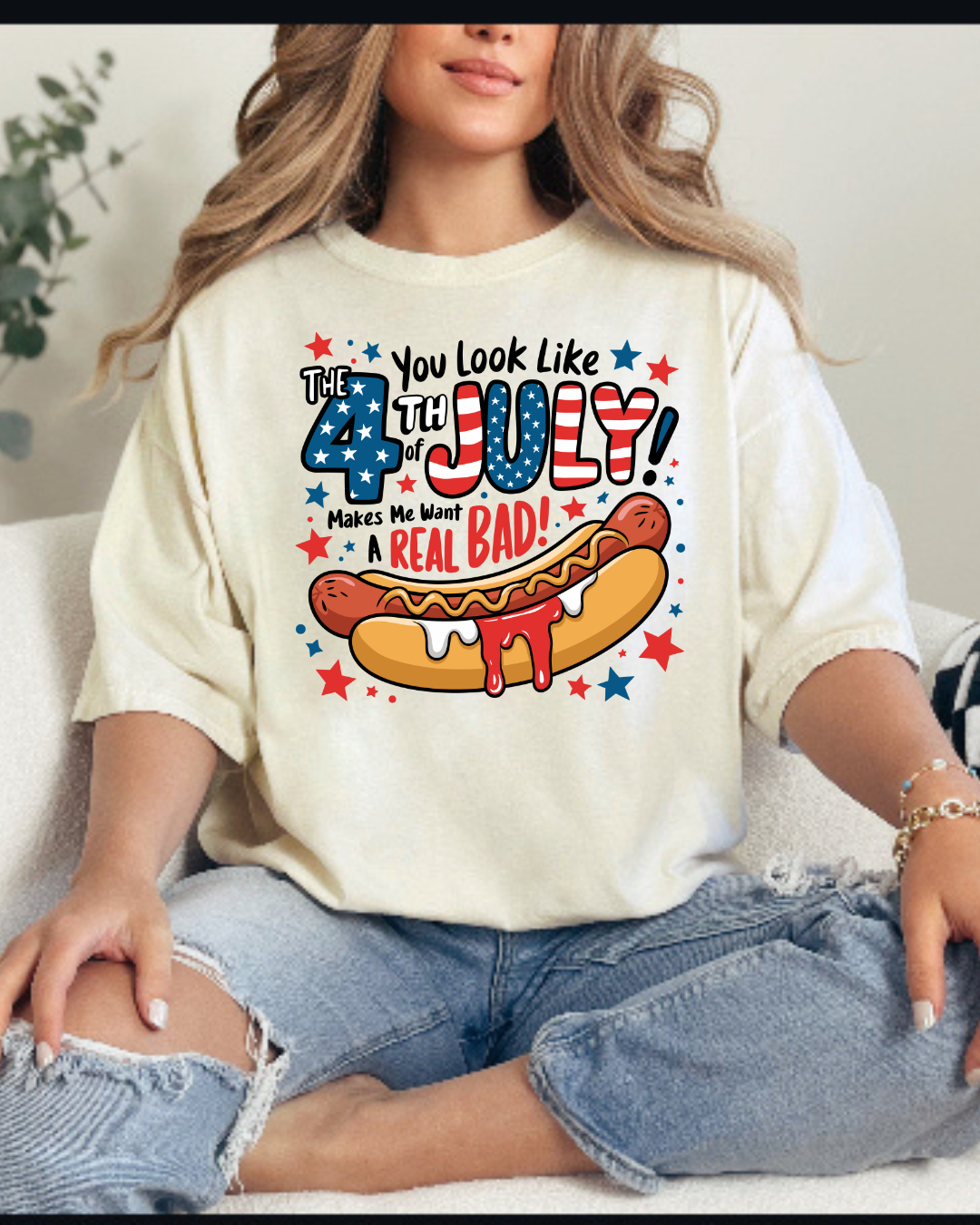 You look like the 4th of July
