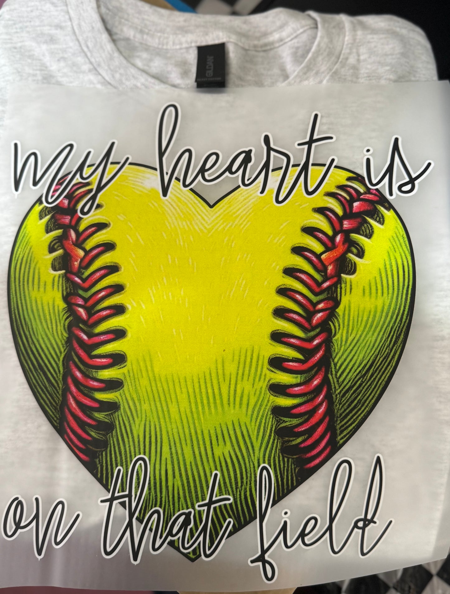 Softball -My Heart Is On The Field