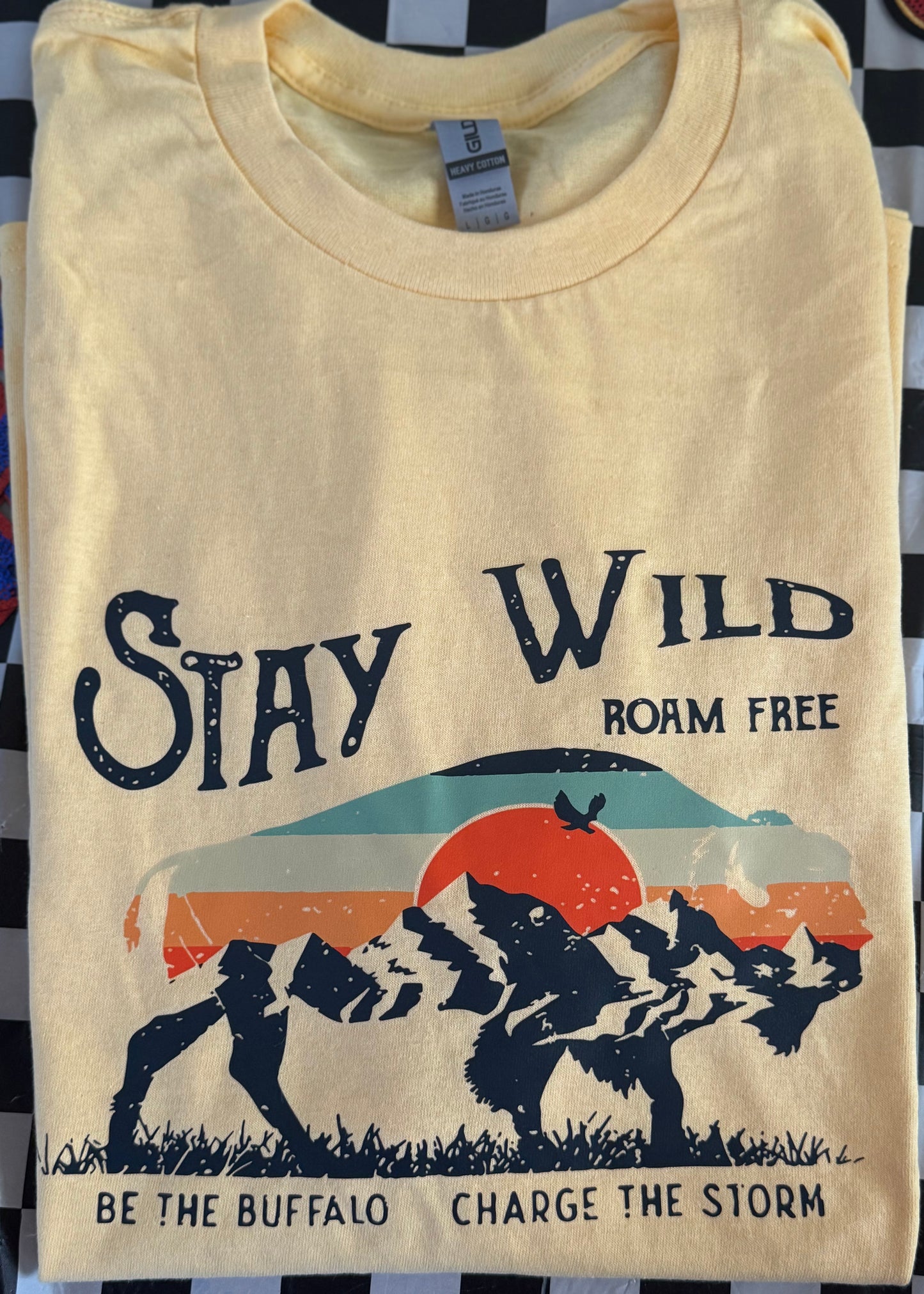 Buffalo Stay Wild TShirt