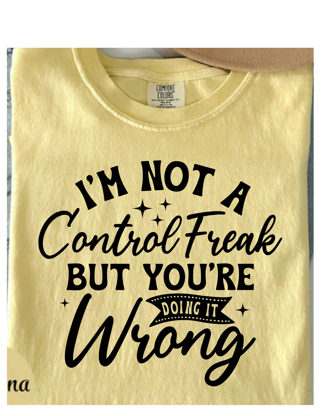 I’m Not a Control Freak