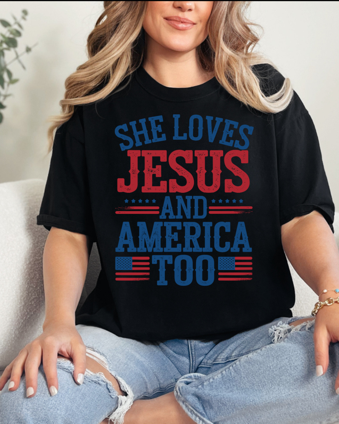 She loves Jesus & America Too