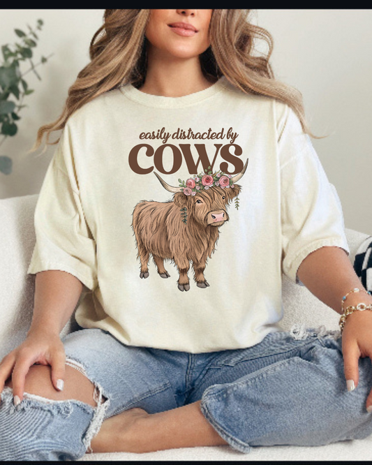 Easily distracted by Cows