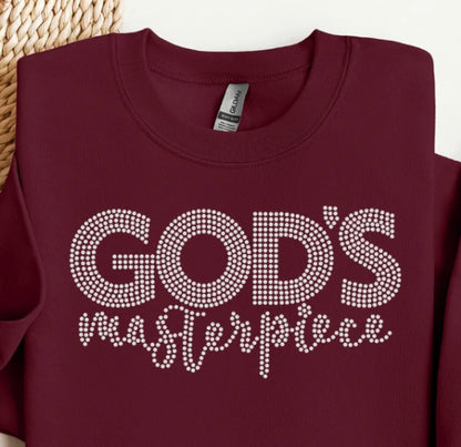 Rhinestone Gods Masterpiece TShirt