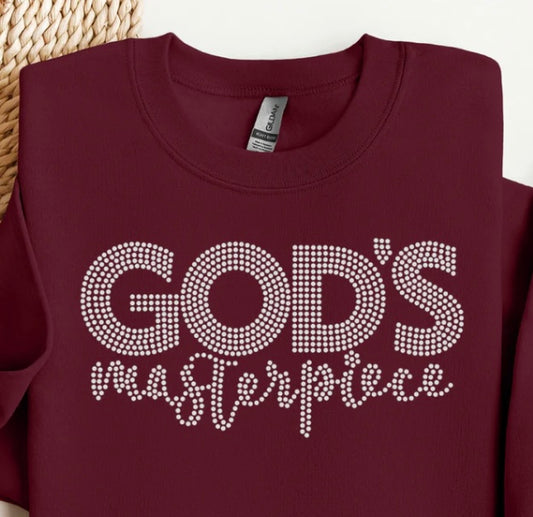 Rhinestone Gods Masterpiece TShirt