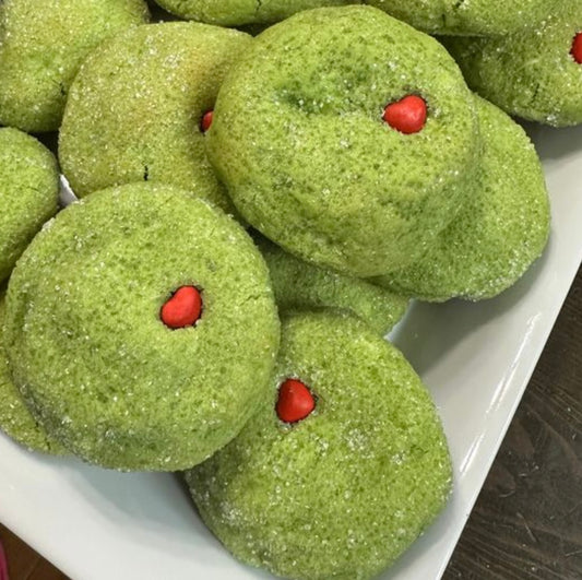 Grinch Sugar Cookie
