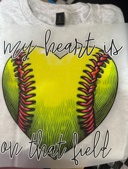 Softball -My Heart Is On The Field