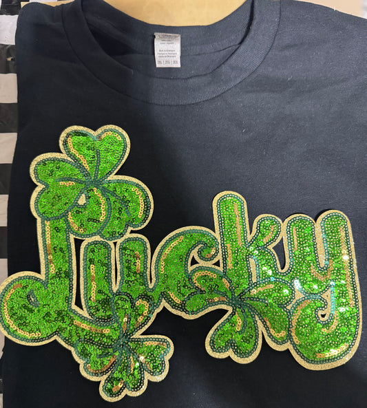 Clover Lucky Patch Tshirt