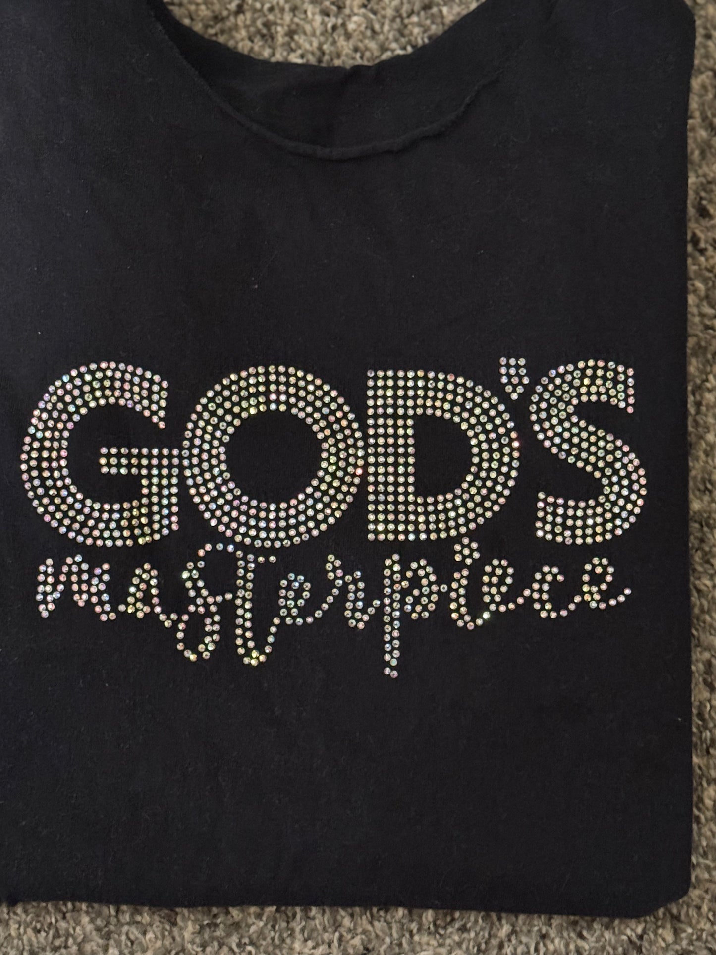 Rhinestone Gods Masterpiece TShirt
