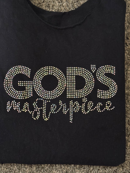 Rhinestone Gods Masterpiece TShirt