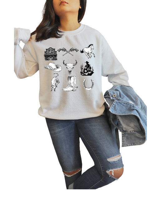 Wild West Crew Sweater