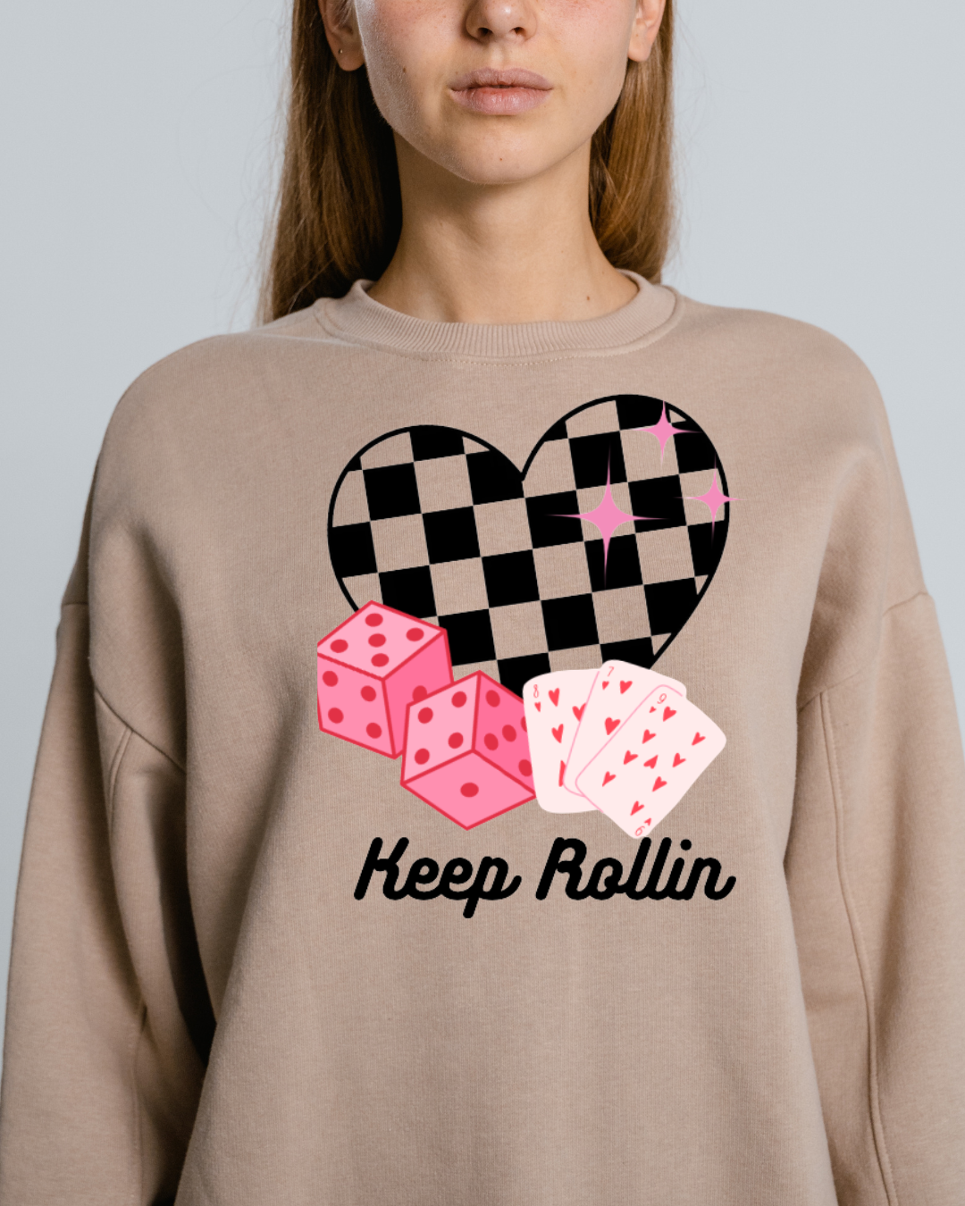 Keep Rollin Crew Sweater