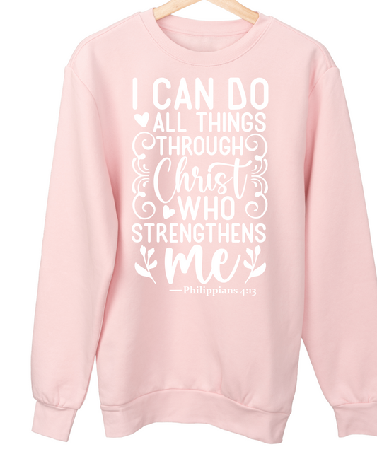 Phil 4:13 Crew Sweater