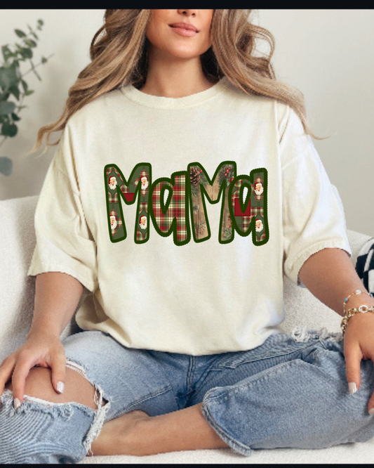 Mama Christmas Quilt Pattern