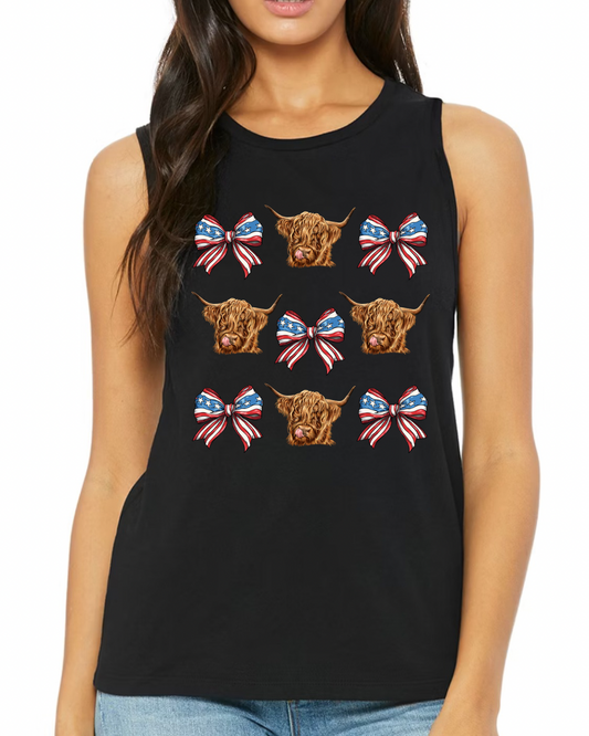 Highland Cow Tank