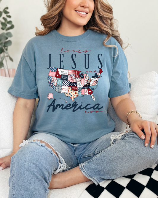 Loves Jesus & America Too