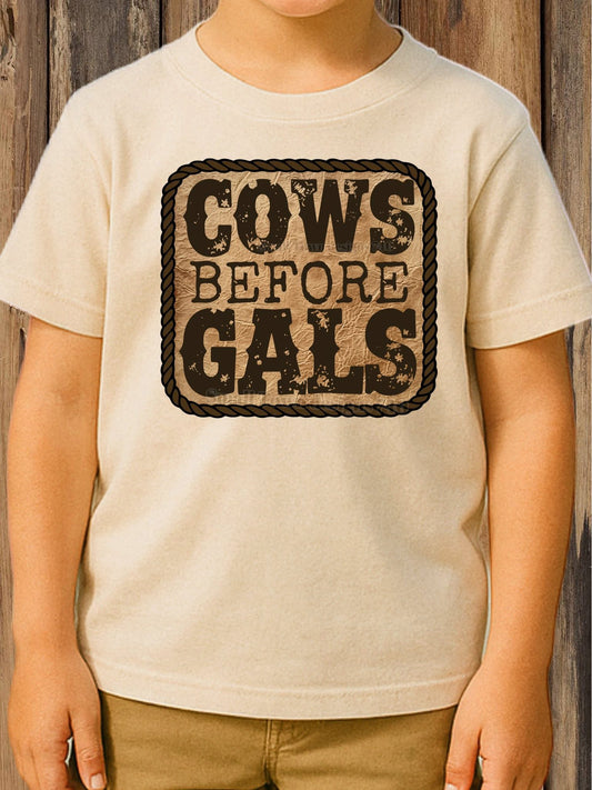 Cows before Gals