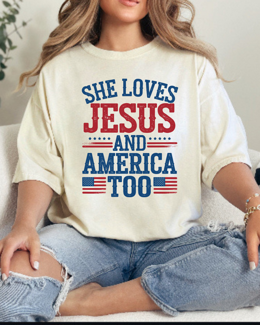 She loves Jesus & America Too