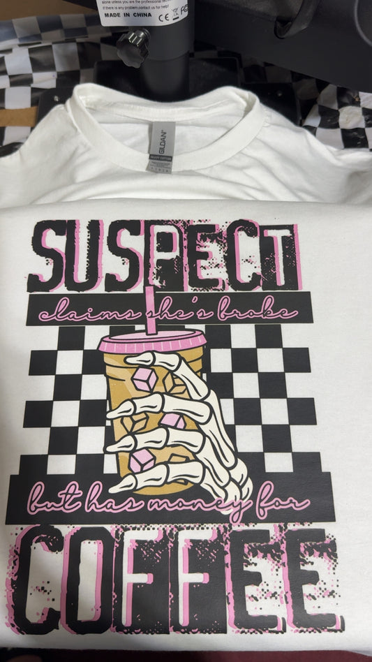 Suspect claims she broke