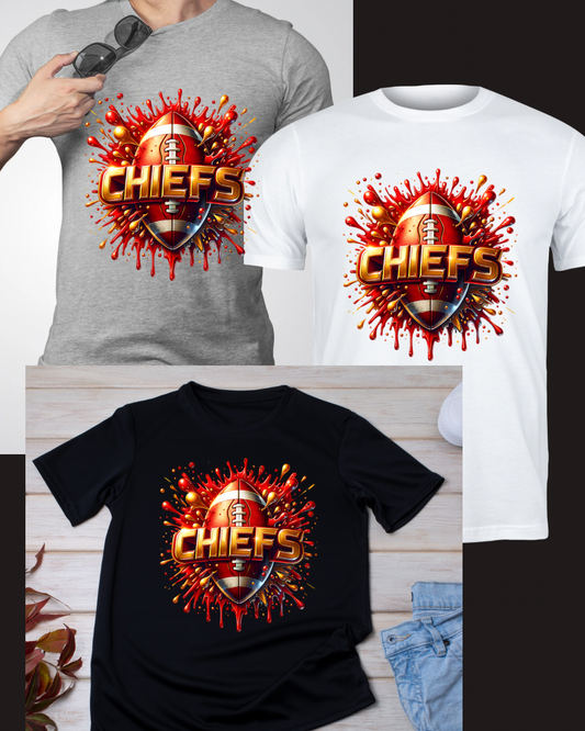Splatter Red&Gold