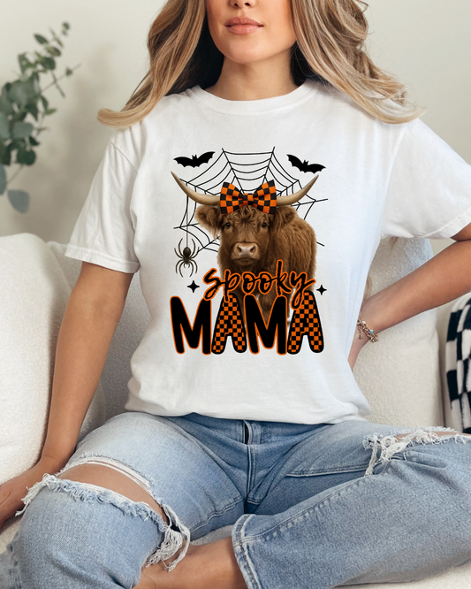 Spooky Highland Mama